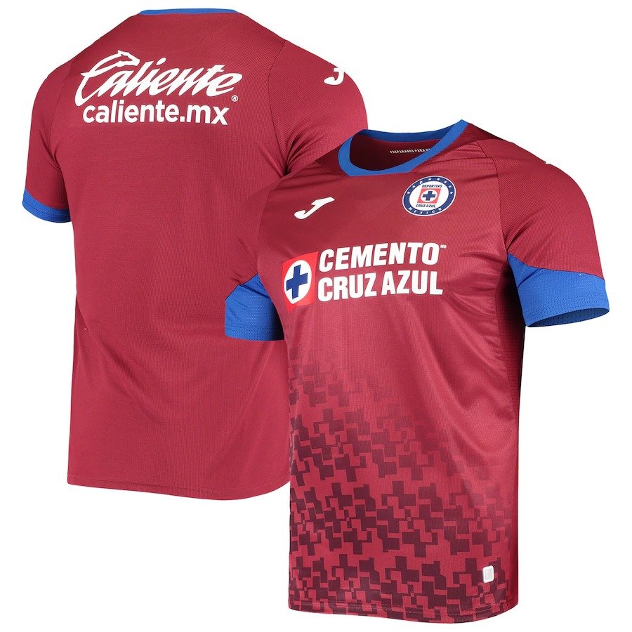 CRUZ AZUL 20/21 Third Soccer Jersey Men's Stadium Football Shirt Streetwear