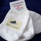 3 Pair Womens Toe Topper Half Sock White Slings Mules Sandals 4-10 USA