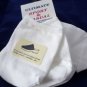 3 Pair Womens Toe Topper Half Sock White Slings Mules Sandals 4-10 USA