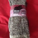 2 Pair Womens Bear Tooth Peformance Cotton Ragg Hiker Sock 6-10 Made in USA