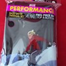 New Women's Gold Medal Performance Thermals Base Layer Two Piece Set Size Small