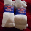 6 Pair Large Carolina Best Heavy Weight 80% Cotton Crew Sock 10-13  USA
