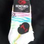7 Pair Ecko Red No Show Socks White Pink Blue Yellow 4-10 1/2
