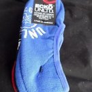 3 Pair Ecko Unlimited Men No Show Boat Socks Large Blue Black Skull 6 1/2-12