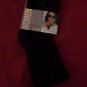 1 Pair Medium BUM Cotton Turn Cuff Crew Women Sock Black 9-11