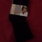 1 Pair Medium BUM Cotton Turn Cuff Crew Women Sock Black 9-11