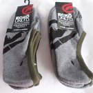 6 Pair Ecko Unlimited Men No Show Boat Socks Large Grey Black Rhino 6 1/2-12