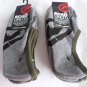 6 Pair Ecko Unlimited Men No Show Boat Socks Large Grey Black Rhino 6 1/2-12