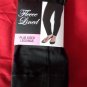 1 Pair Gold Medal Plus Size Womens Fleece Leggings Black 1XL/2XL