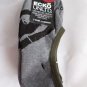 3 Pair Ecko Unlimited Men No Show Boat Socks Large Grey Black Rhino 6 1/2-12