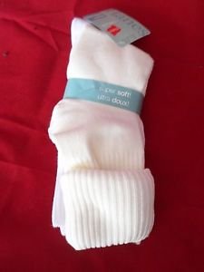 3 Pack Hanes Super Soft Casuals Stretch Cuff Socks Great Quality 5-9