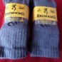 2 Pair Medium Browning Cotton Hiker Work Socks 9-11 Arch Support Made in USA