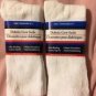 2 Pair Medium Browning Cotton Hiker Work Socks 9-11 Arch Support Made in USA