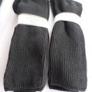 2 Pair Mens Over Calf Diabetic Sock 100% Cotton 12-14 XL White Made in USA Black