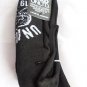 3 Pair Ecko Unlimited Men No Show Boat Socks Large Black Black Skull 6 1/2-12