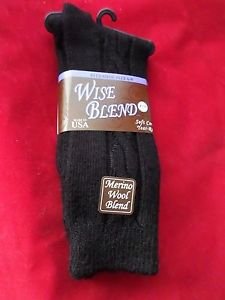 1 Pair Medium Wise Blend 20% Merino Wool Womens Trouser Socks 6-9 1st Quality