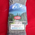 1 Pair Medium Clear Creek 56% Merino Wool Hiker Sock  Men Women 9-12