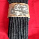1 Pair Large Clear Creek Triple Cushion Nonbinding Top Cotton Sock 10-13 USA
