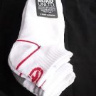3 Pair Ecko Unlimited Men 1/4 Ankle Socks Large White  Rhino 6 1/2-12