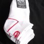 3 Pair Ecko Unlimited Men 1/4 Ankle Socks Large White  Rhino 6 1/2-12