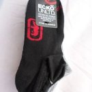 3 Pair Ecko Unlimited Men No Show Boat Socks Large Black Grey  Rhino 6 1/2-12