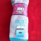 2 Pair Medium Real Tree 20% Wool Hiker Work Boot Socks 6-9 Arch Support Made USA