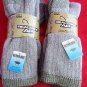 4 Pair Large Real Tree 20% Wool Hiker Work Boot Socks 9-13 Arch Support Made USA