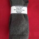 1 Pair Womens Medium Pocono Cotton Crew Boot Hiker Warm Sock 5-10 Brown USA