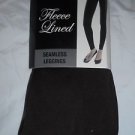 1 Pair Gold Medal  Seamless Womens Fleece Leggings Brown Small/Medium