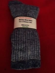 1 Pair Medium Pocono 75% Merino Wool Hiker Women Sock 5-10  Made in USA