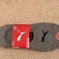 6 Pair Large Beverly Hills Polo Club Cushioned No Show Men Socks Grey 10-13