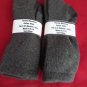 2 Pair Womens Medium Pocono Cotton Crew Boot Hiker Warm Sock 5-10 Brown USA