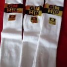 3 Pair Mens Medium Gold Medal Over the Calf Lisle Dress Socks Soft  10-13