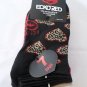 7 Pair Ecko Red No Show Socks Cheetah Hearts Black Red 4-10 1/2