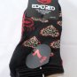 7 Pair Ecko Red No Show Socks Cheetah Hearts Black Red 4-10 1/2