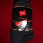 3 Pair Hanes Large No Show Casual Socks Cushion All Day Comfort Dark Grey 6-12