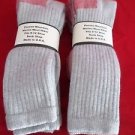 4 Pair Pocono 75% Merino Wool Over the Calf Socks 9-12  Red Foot Made in USA