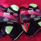 12 Pair Ecko Unlimited Boys Quarter High Socks Soft  Durable Black Neon 3-9