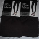2 Pair Gold Medal  Seamless Womens Fleece Leggings Brown  Large/Extra Large