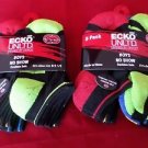 12 Pair Ecko Unlimited Boys No Show Boat Socks Soft  Durable Black Heel 9-2 1/2