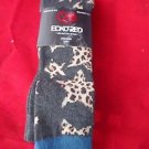 3 Pair Ecko Red Fashion Knee High Girls Durable Cheetah Star Fits Shoe 6-3 1/2