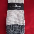 1 Pair Large Marc Ecko Cut & Sew Cotton Crew Socks 6-12 White