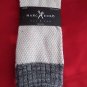 1 Pair Large Marc Ecko Cut & Sew Cotton Crew Socks 6-12 White