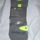 1 Pair Champion Correct Fit Basketball High Ankle Socks Arch Support Grey 6-12