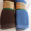 4 Pair Large Carolina Best Premium Outdoor Cotton Blend Boot Sock 10-13  USA
