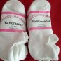 6 Pair Medium No Nonsense Low Profile Low Cut Heel Guard Sock White 9-11 USA