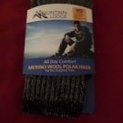1 Pair Medium Mountain Lodge 80% Merino Wool Hiker Sock Mens Made in USA
