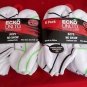 12 Pair Ecko Unlimited Boys No Show Boat Socks Soft  Durable Red White 9-2 1/2