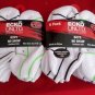 12 Pair Ecko Unlimited Boys No Show Boat Socks Soft  Durable Red White 9-2 1/2