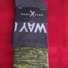 1 Pair Large Marc Ecko Cut & Sew Cotton Crew Socks 6-12 Yellow